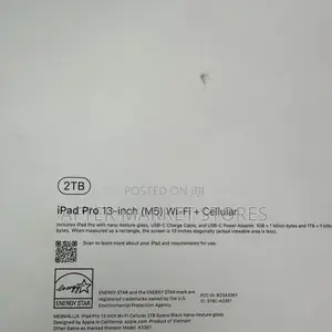 Apple iPad Pro 13" (2025) 2TB Black
