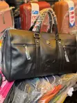 Premium Sunsilk Pure Leather Large Duffle Travel Bag - 2