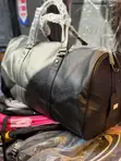 Premium Sunsilk Pure Leather Large Duffle Travel Bag - 3