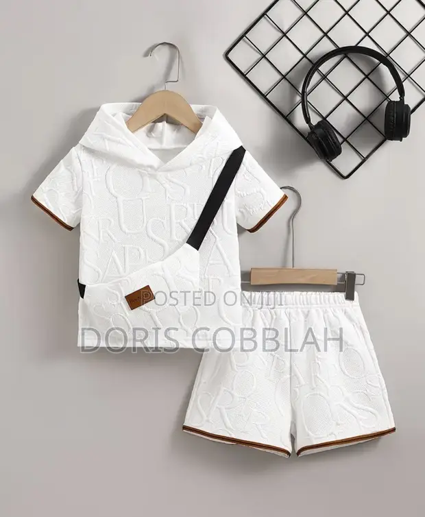 Beautiful Boy's 3 Piece Set - White - 1
