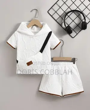 Beautiful Boy's 3 Piece Set - White