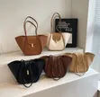 Luxury Tote Bag with Inner Pouch - 1