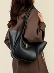 Luxury Tote Bag with Inner Pouch - 4