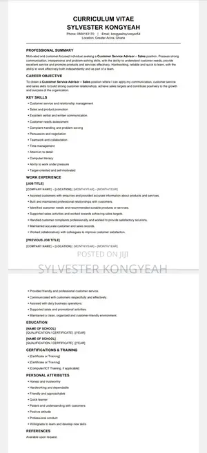 Logistics and Transportation CV