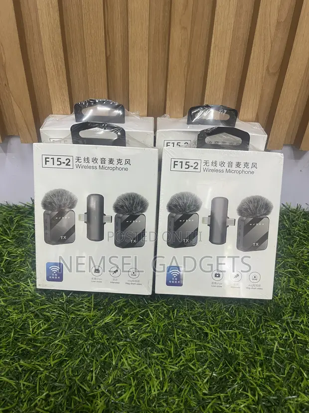 F15 Wireless Lavalier Microphone for iPhone (Type-C) - 1