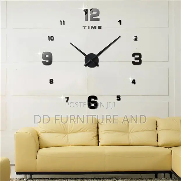 3D DIY Luminous Wall Clock - 1