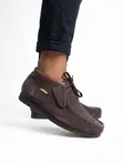 Original Clarks Wallabees - Black/Brown - 4