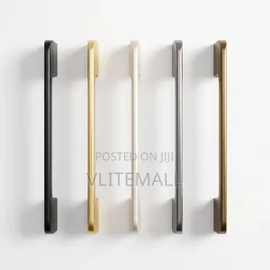 Cabinet Handle 600mm Black Aluminum