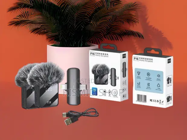 F15-2 Crystal Clear Dual Wireless Microphone System - 1