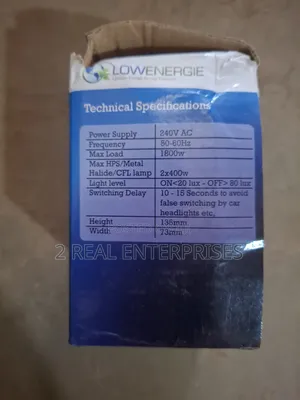 Lowenergie Outdoor Dusk to Dawn Auto-Light Switch Photocell Sensor