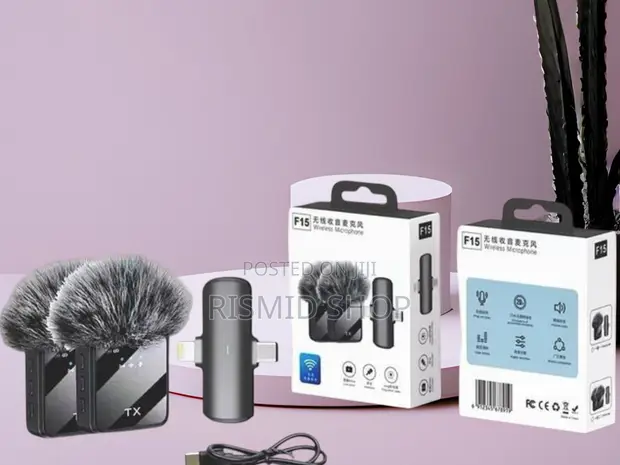 F15-2 Superior Sound Wireless Lavalier Microphone - 1