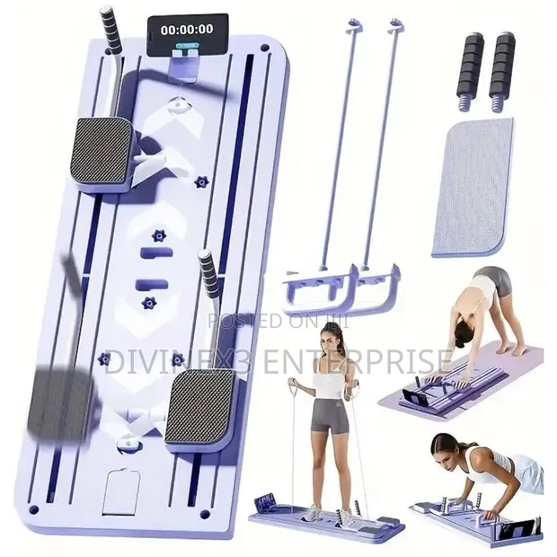 Multifunctional Foldable Pilates Board Ab Trainer - 1