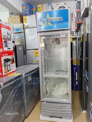 Gold Star Glass Door Display Fridge GSSC-229L - 229L