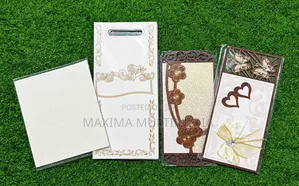 Wooden Invitation Card with Envelope