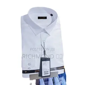 Men's Business/Office Shirts - Premium Microfiber Blend