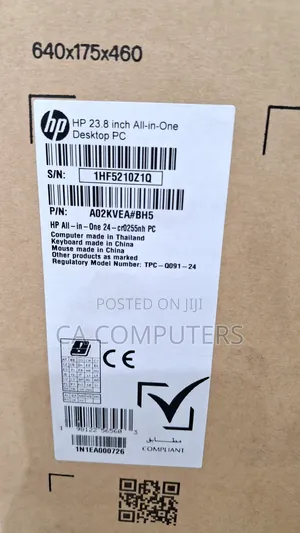 HP AiO 24 Desktop Computer - Intel Core i7, 16GB RAM, 512GB SSD