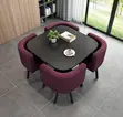 VIG Furniture Round Dining Table Set - 2