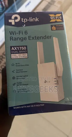 TP-Link WiFi 6 Range Extender AX1750