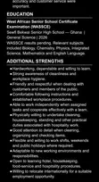 Hotel Receptionist CV - Hospitality Professional - 2