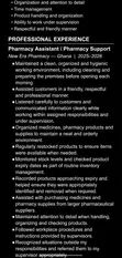 Hotel Receptionist CV - Hospitality Professional - 3