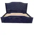 King Size Bed with Two Side Cabinets - 2
