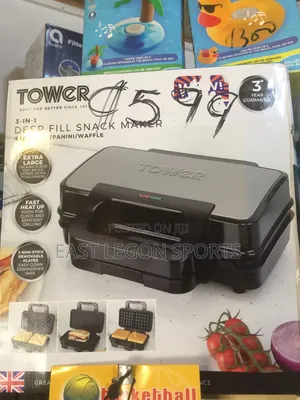 Kenwood 3-in-1 Deep Fill Snack Maker