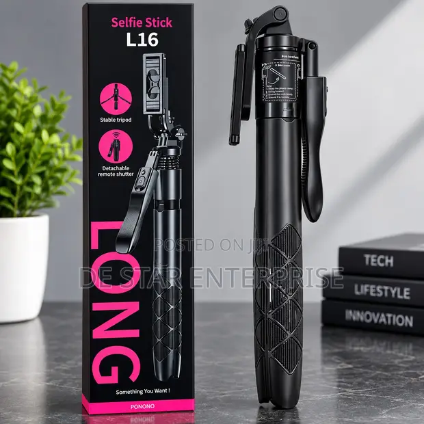 L16 Selfie Stick / Tripod Stand (1.55m) - 1