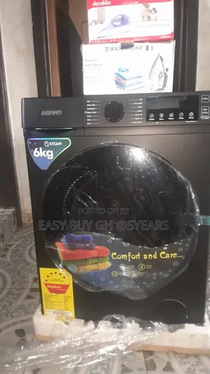 Asano 6kg Washing Machine with Steam Cleaner
