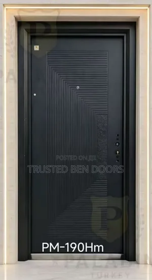Paladin Turkey Security Single Black Door