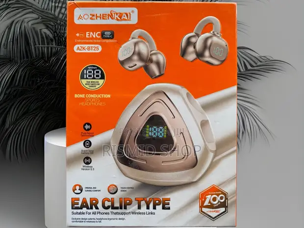 Ao Zhenkai AZK-BT25 Ultra-Comfort Ear Clip Audio Ear-Clip - 1