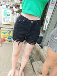 Original Jeans Shorts for Girls - 4