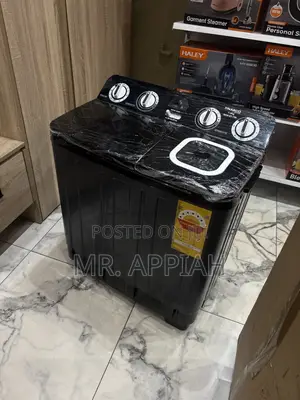 Nasco 7kg Twin Tub Washing Machine (Dark Grey)