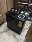 Nasco 7kg Twin Tub Washing Machine (Dark Grey) - 1