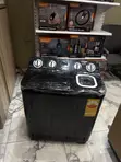 Nasco 7kg Twin Tub Electric Washing Machine (Dark Grey) - 1