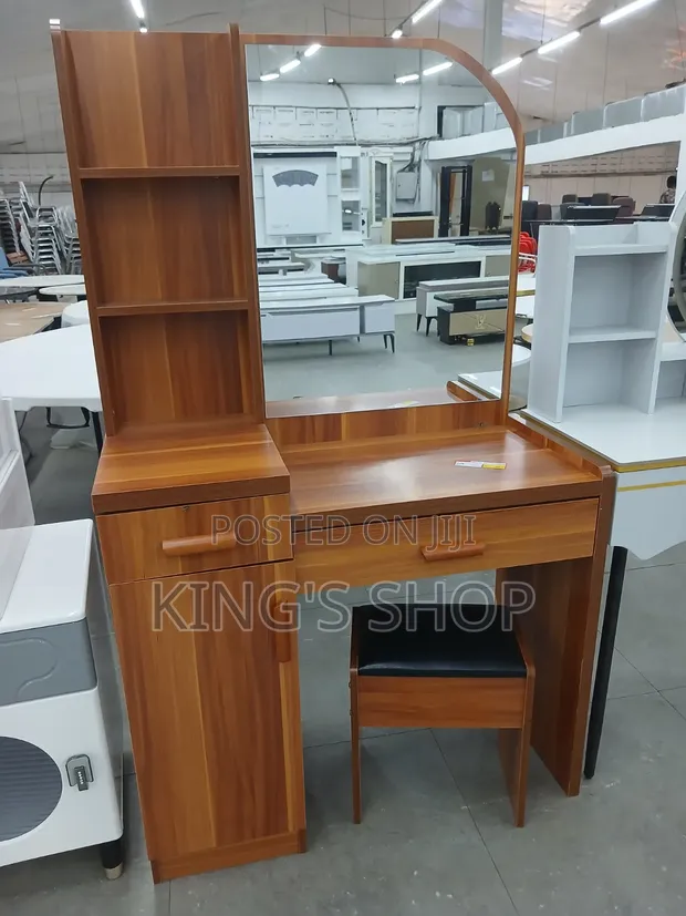 Brand New Wood-Mode Dresser with Chair - 1