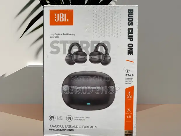 JBL Buds Clip One Elite Clip-Style Bluetooth Earphones - 1