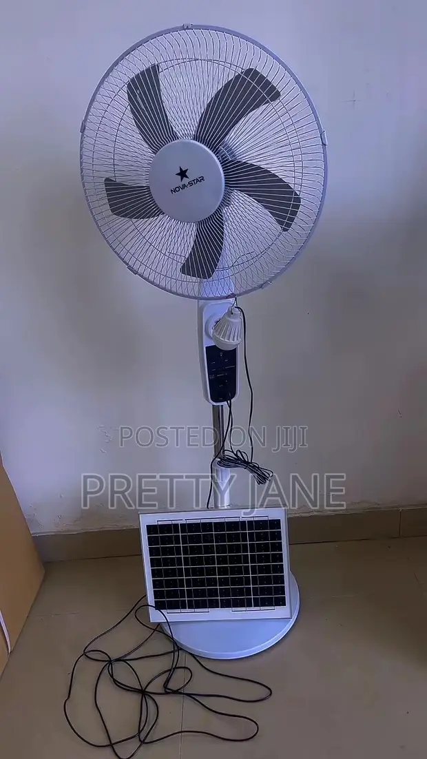 Brand New Solar Standing Fan - 1