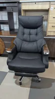 Royal Comfort Executive Office Chair - Black Faux Leather - 2