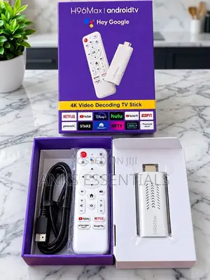 H96Max Smart Android TV Stick with Remote