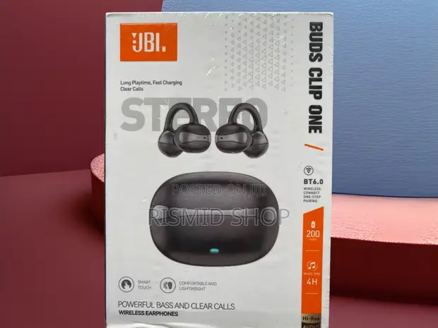JBL Buds Clip One Comfort-Fit Earbuds - 1
