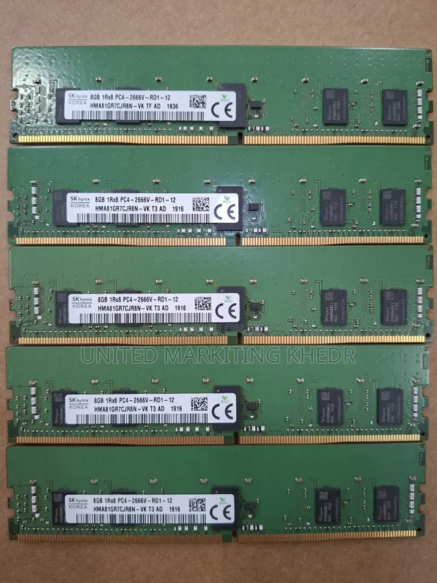 SK hynix 8GB DDR4 Server RAM PC4-2666V-RD1-12 - 1