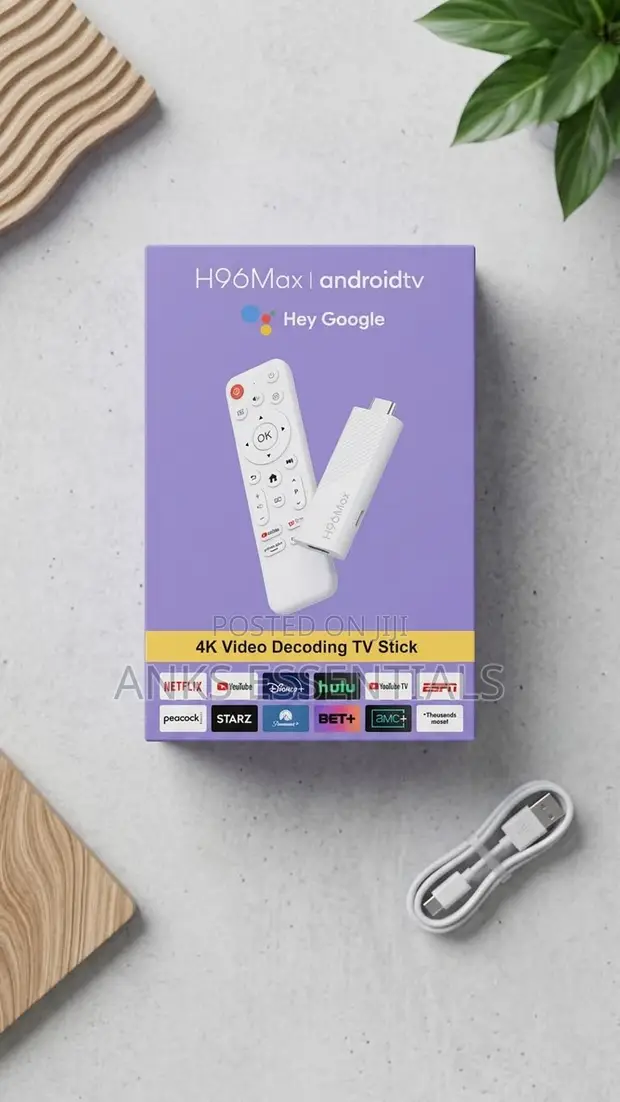 H96 Max TV Stick Android TV with Wi-Fi - 1