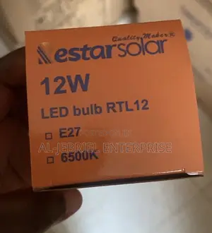 Solar LED Bulb - 12W