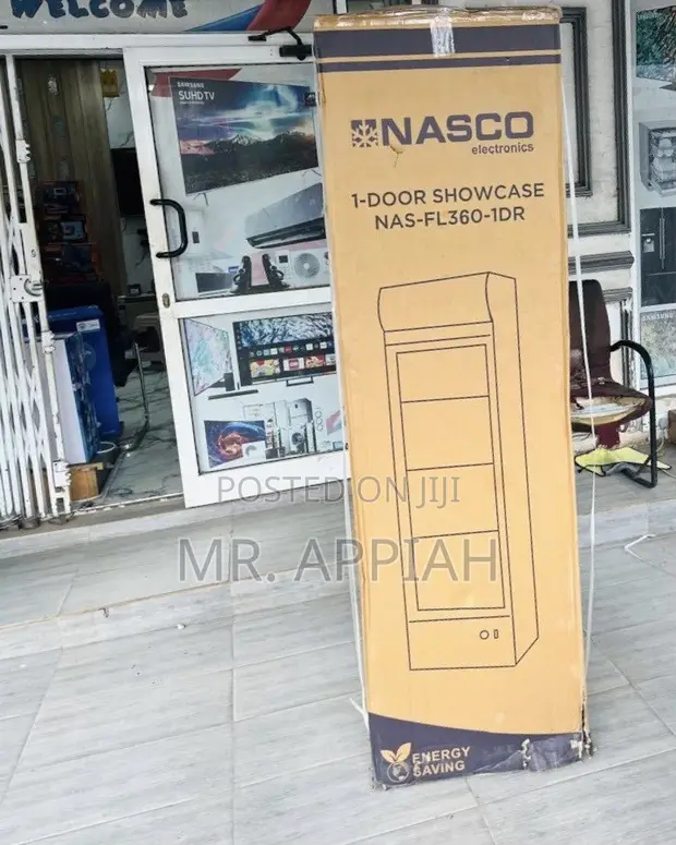 Classic Nasco NAS360FL-1DR Beverage Cooler (Glass Door) - 1