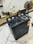 Nasco NAS-07-TW 7kg Semi Automatic Twin Tub Washing Machine - Black - 2