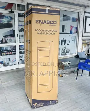 Brand New Nasco NAS360FL-1DR Beverage Cooler (298L)