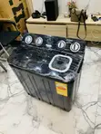 Nasco NAS-07-TW 7kg Semi Automatic Twin Tub Washing Machine - Black - 2