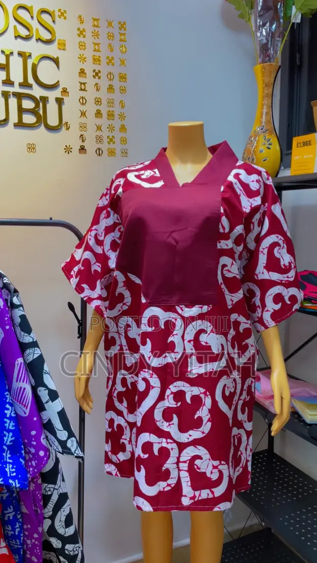 Pretty Bubu Dress - Brown - 1