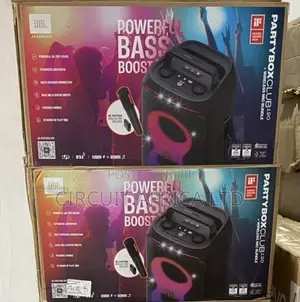 JBL PartyBox Club 120 Wireless Mic Bundle