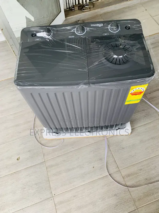 Nasco NASTT-JS110 11 Kg Twin Tub Semi-Automatic Washing Machine - 1